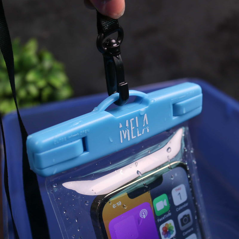 Seawag Mela Universal WaterProof Case for SmartPhone - Blue - كفر ضد الماء - لجميع انواع واحجام الاجهزة
