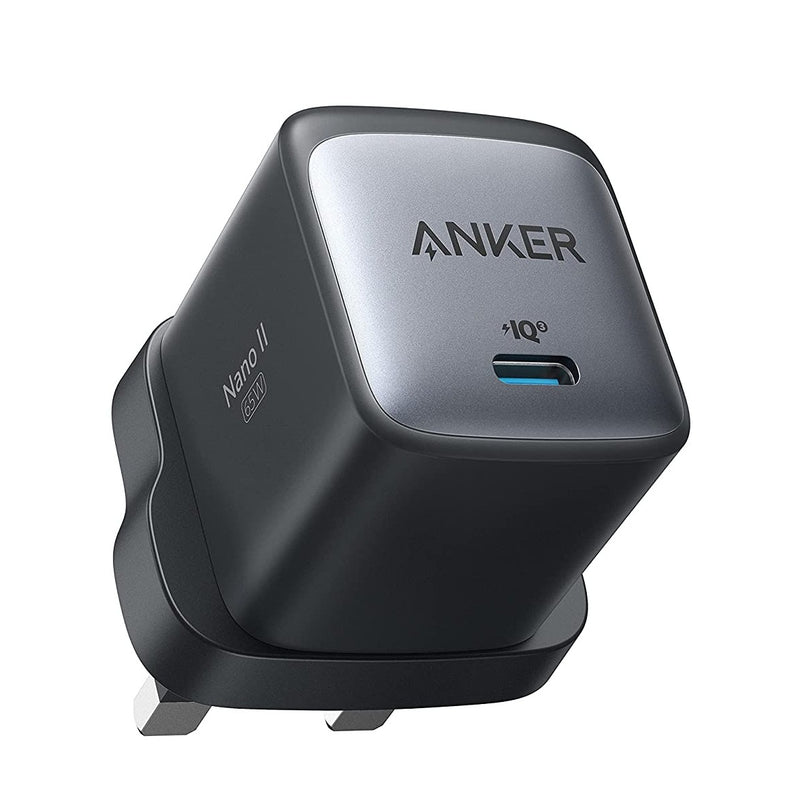 Anker Nano II 65W - شاحن حائط تايب سي - انكر - قوة 65 واط - كفالة 18 شهر