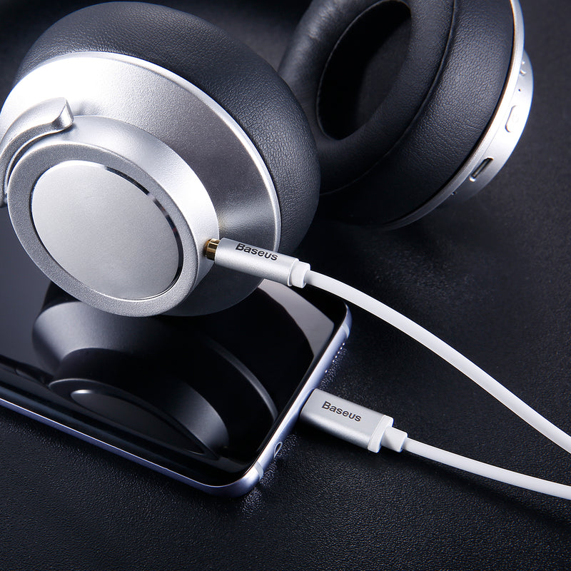 Baseus USB-C male To 3.5 male Audio Cable (AUX) - وصلة صوت تايب سي - بيسوس