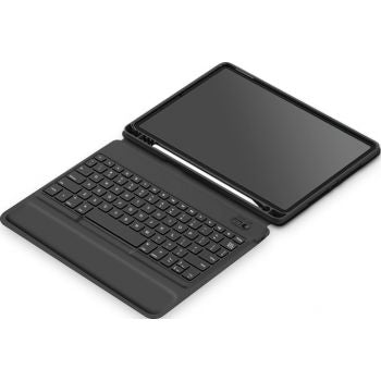 WIWU Smart Keyboard Folio Arabic For iPad - كفر ايباد + كيبورد + مكان للقلم