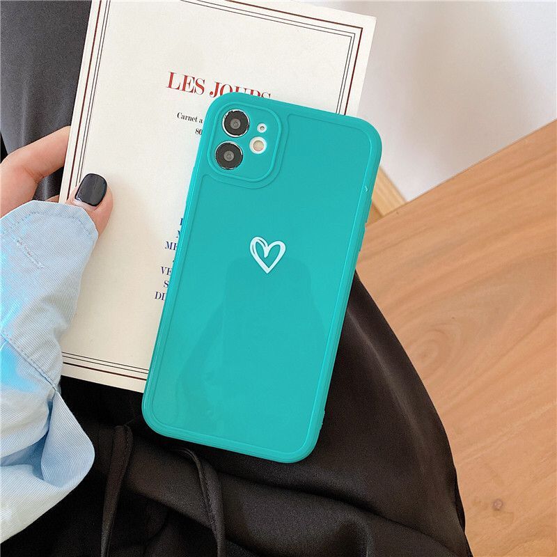 Candy Colors Love Heart Phone Case - 1
