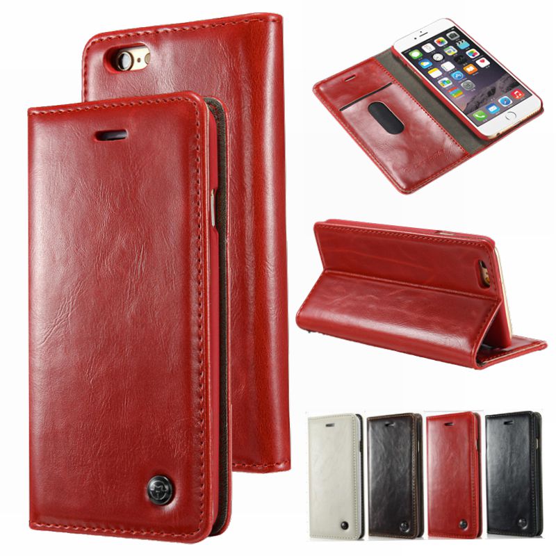 CaseMe 003 - Wallet - Red - كفر محفظة وبطاقات