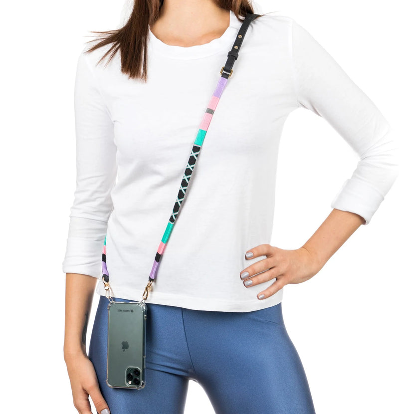 Happy-Nes - The Original Adjustable Phone Strap - Princess Adjustable Strap - With or Without Case - خيط علاقة - صناعة يدوية تركية - يمكنكم اختيار مع كفر او بدون كفر فقط خيط علاقة