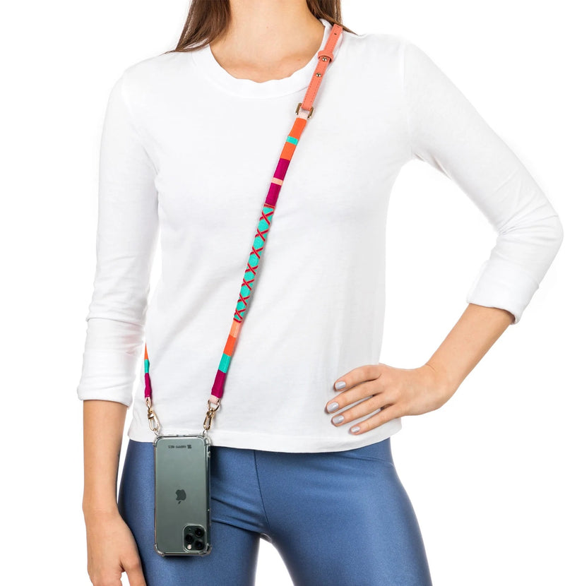 Happy-Nes - The Original Adjustable Phone Strap - Dawn Adjustable Strap - With or Without Case - خيط علاقة - صناعة يدوية تركية - يمكنكم اختيار مع كفر او بدون كفر فقط خيط علاقة