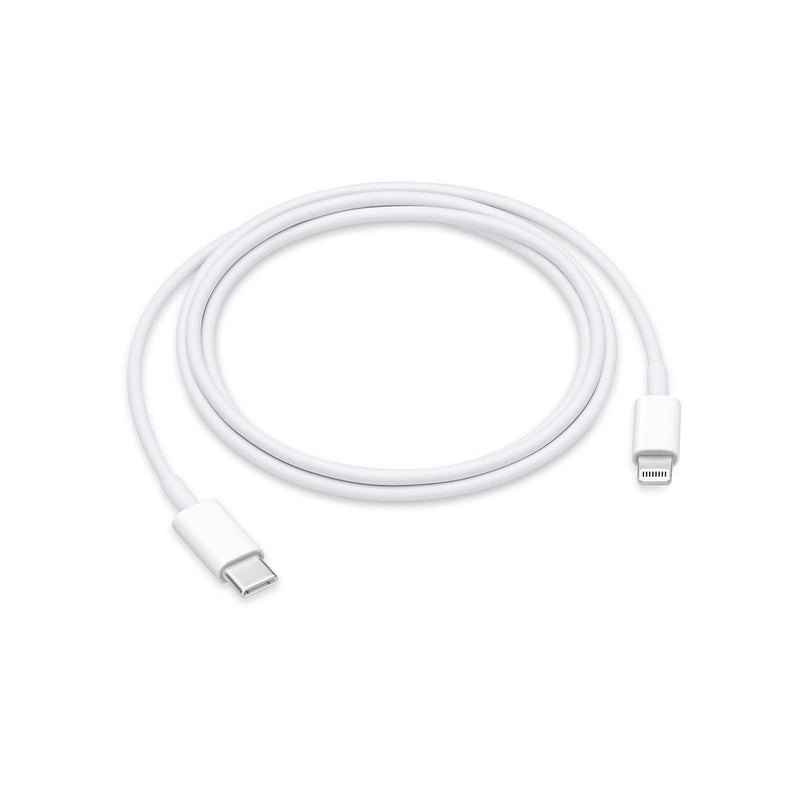 ⁨Apple USB-C to Lightning Cable (1M) - سلك شحن ايفون تايب سي - ابل الاصلي - طول 1 متر - كفالة 12 شهر