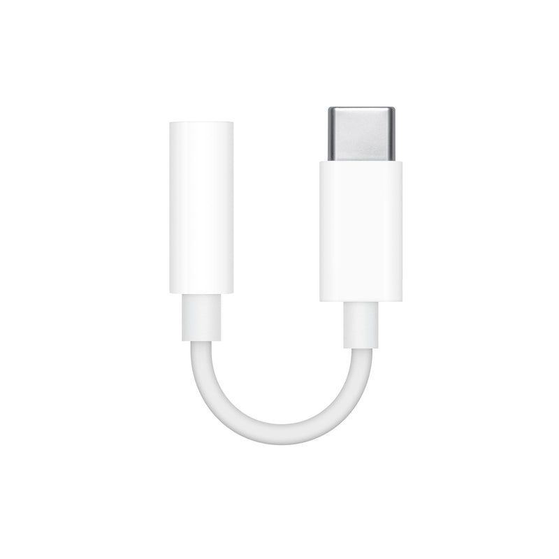Apple USB-C to 3.5mm Headphone Jack Adapter - وصلة ابل من تايب سي الى مخرج السماعة - كفالة 12 شهر