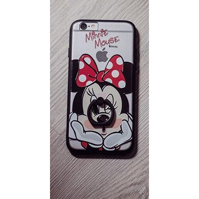 Mickey Minnie - Case With Ring - كفر مع مسكة خاتم