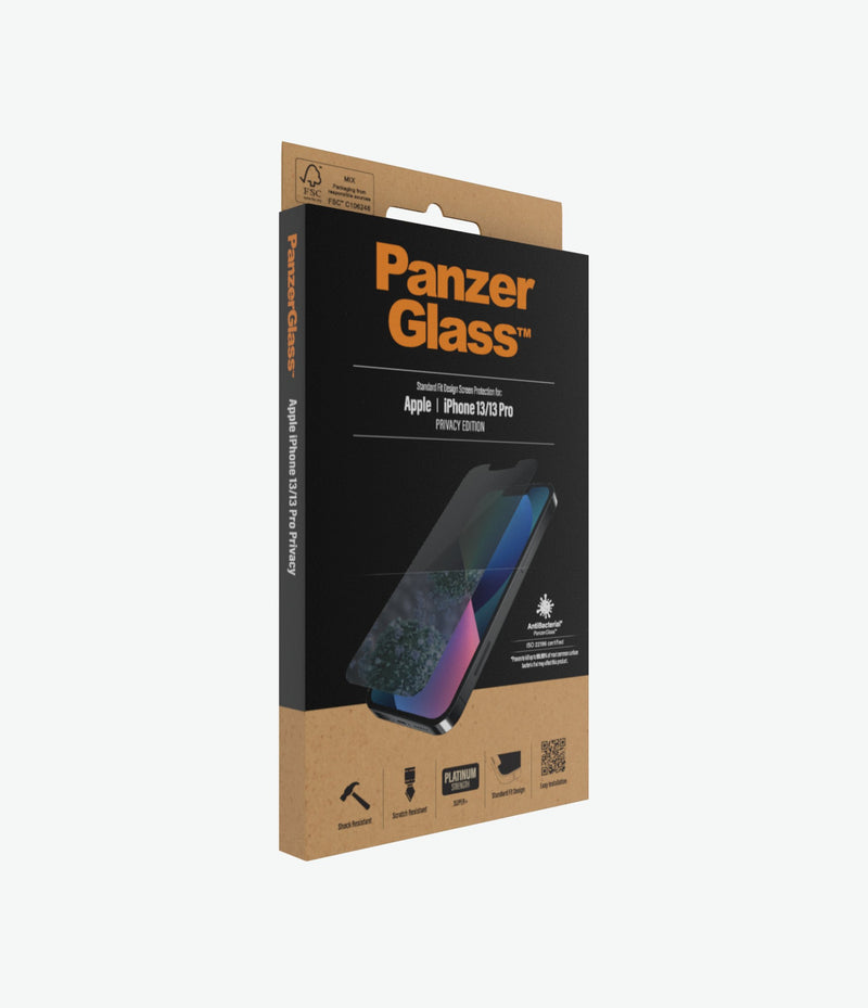 PanzerGlass for iPhone 13/13 Pro - Privacy - حماية شاشة خصوصية عالية الجودة - بانزر جلاس - ايفون 13 \ ايفون 13 برو
