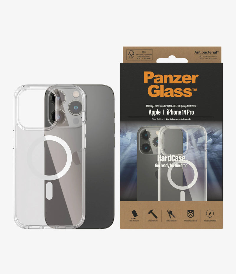 PanzerGlass - HardCase MagSafe Compatible - iPhone 14 Pro - كفر حماية عالية - بانزر جلاس - ماغ سيف