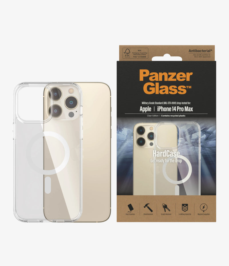 PanzerGlass - HardCase MagSafe Compatible - iPhone 14 Pro MAX - كفر حماية عالية - بانزر جلاس - ماغ سيف