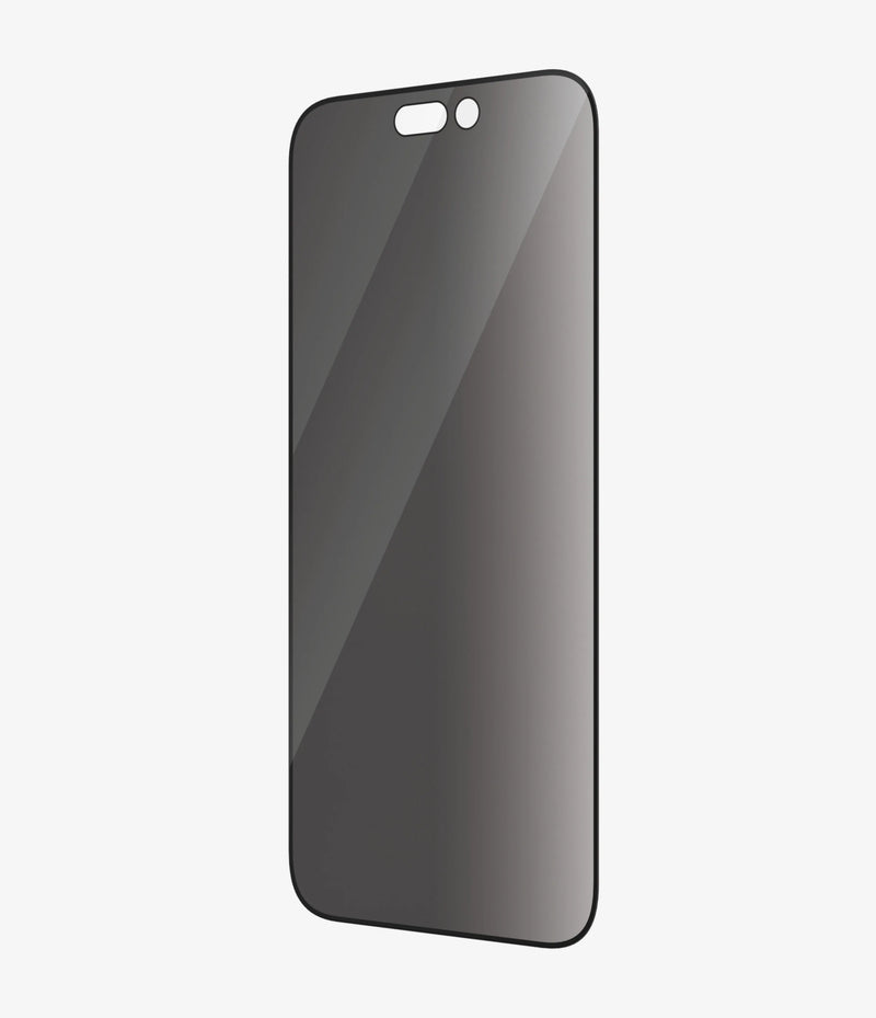 PanzerGlass Ultra Wide Fit Clear With Applicator - Privacy - iPhone 14 Pro MAX - حماية شاشة - بانزر جلاس - خصوصية برايفسي - حماية لجميع اطراف الجهاز - لجهاز الايفون 14 برو ماكس - مع عدة التركيب