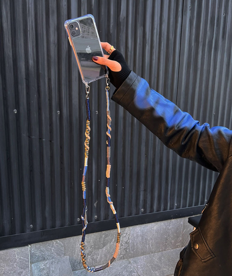 Happy-Nes - Trendy Standard Size Phone Straps - Miracle Strap - With or Without Case - خيط علاقة - صناعة يدوية تركية - يمكنكم اختيار مع كفر او بدون كفر فقط خيط علاقة