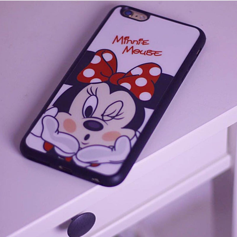 Red Minnie Mouse TPU