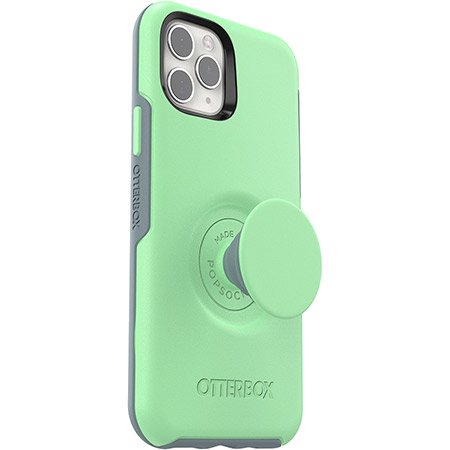 OtterBox Symmetry Otter + Pop - Mint to Be - Light Green - كفر حماية عالية - اوتربوكس - مع مسكة بوب سوكت دائرية