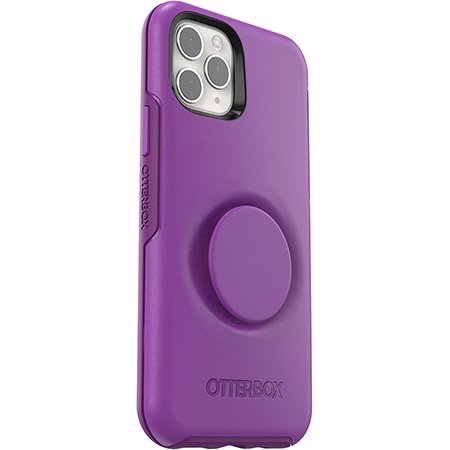 OtterBox Symmetry Otter + Pop - Lollipop - Purple - كفر حماية عالية - اوتربوكس - مع مسكة بوب سوكت دائرية