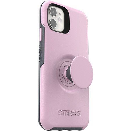 OtterBox Symmetry Otter + Pop Mauveolous - Pink - كفر حماية عالية - اوتربوكس - مع مسكة بوب سوكت دائرية