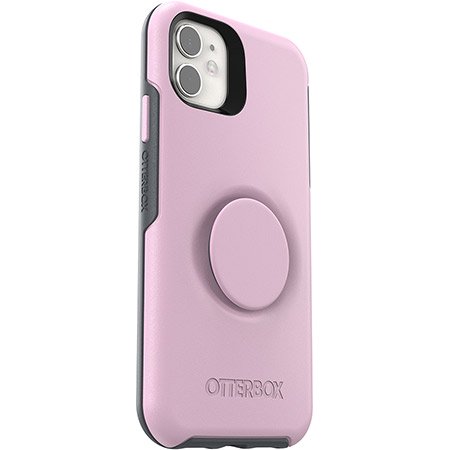 OtterBox Symmetry Otter + Pop Mauveolous - Pink - كفر حماية عالية - اوتربوكس - مع مسكة بوب سوكت دائرية