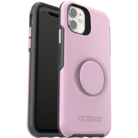 OtterBox Symmetry Otter + Pop Mauveolous - Pink - كفر حماية عالية - اوتربوكس - مع مسكة بوب سوكت دائرية