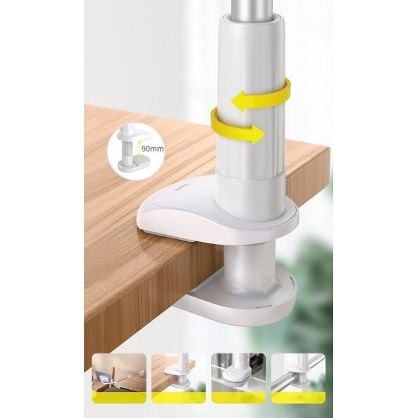 Baseus Otaku Life Rotary Adjustment Lazy Holder Applicable for Phone and Holder - ستاند لجميع انواع الاجهزة - بيسوس