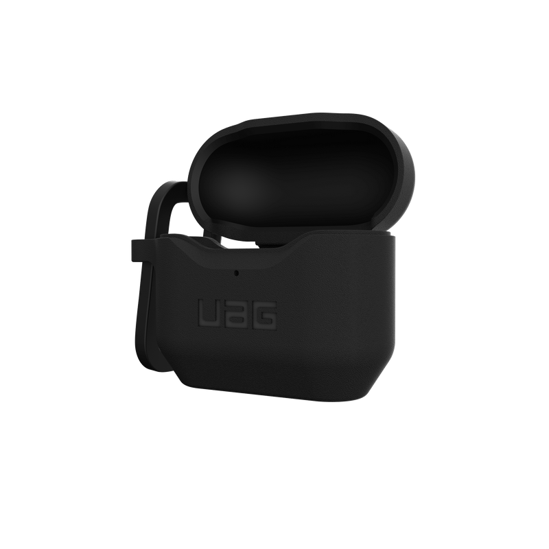 UAG Apple AirPods 3 - Silicone Case - Black - كفر حماية مع ميدالية - سماعة ابل ايربودز 3
