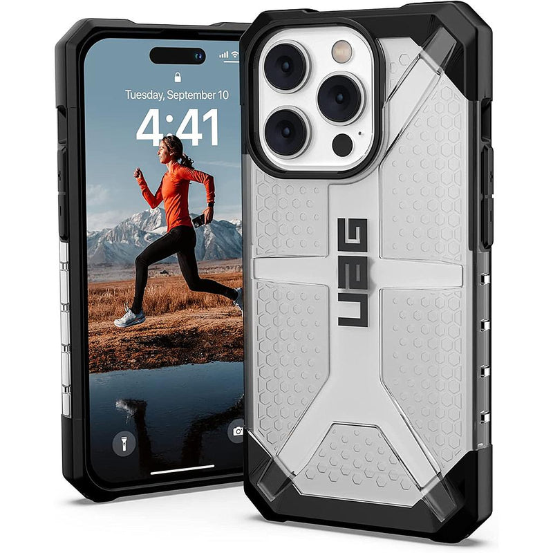 UAG Plasma Case for iPhone 14/14 Plus/14 Pro/14 Pro MAX - Ice [V] - كفر حماية عالية - يو اي جي - مقاوم للصدمات