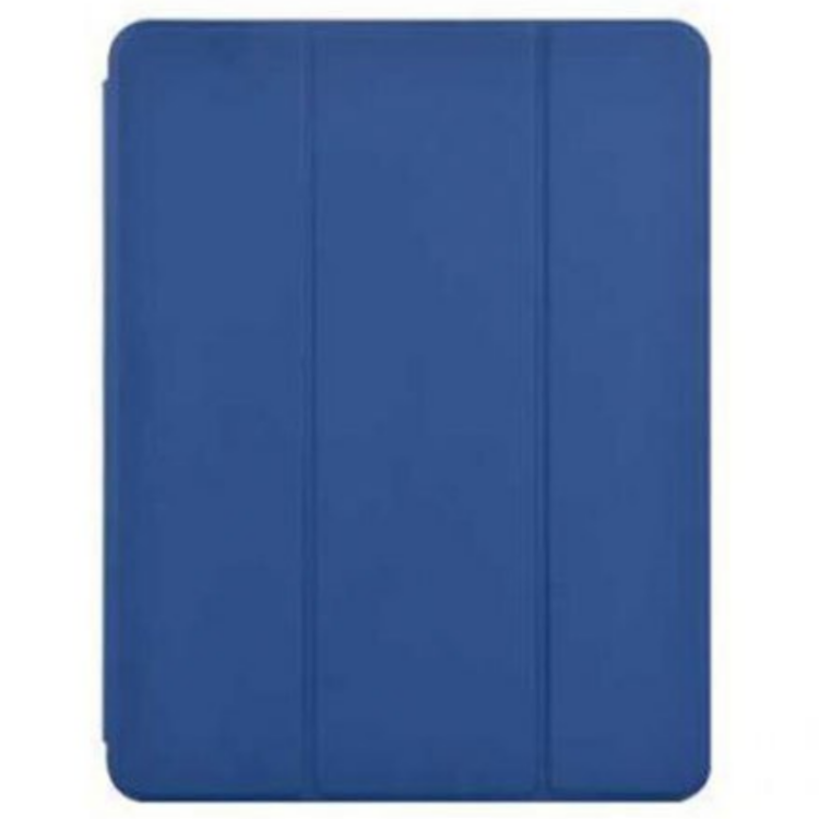 KAKU Leather Case with Pencil Slot for iPad - Dark Blue - كفر ايباد - ستاند - مع مكان للقلم