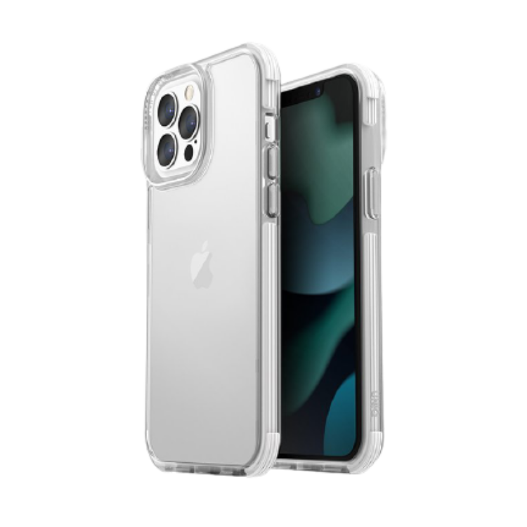 Uniq Hybrid Combat Case - Crystal Clear - iPhone 14/14 Plus/14 Pro/14 Pro MAX - كفر حماية عالية - يونيك
