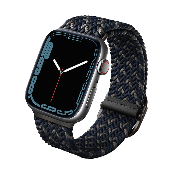 Uniq Aspen Braided Watch Strap For Apple Watch - Obsidian Blue - سير ساعة ابل واتش