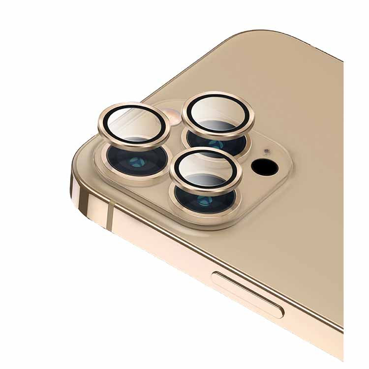 Uniq Optix Camera Lens Protector For iPhone 13 Pro / 13 Pro Max - Champagne Gold - حماية لعدسة كاميرا الهاتف