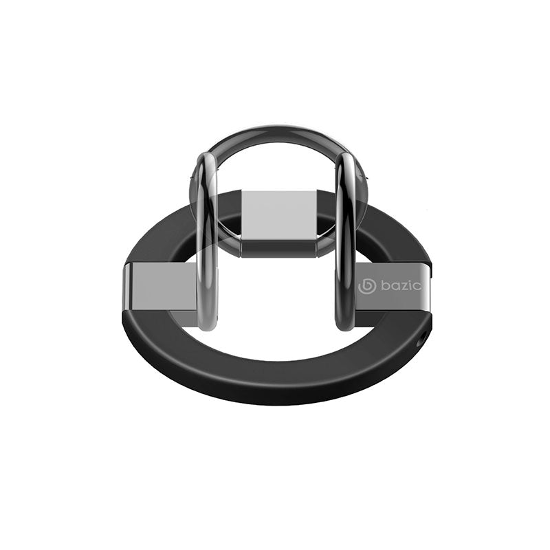 Bazic GoMag MagSafe Magnetic Phone Grip - Black - مسكة خاتم - مغناطيس وستاند - خاصية الماغ سيف لاجهزة الايفون 12 و 13 و 14