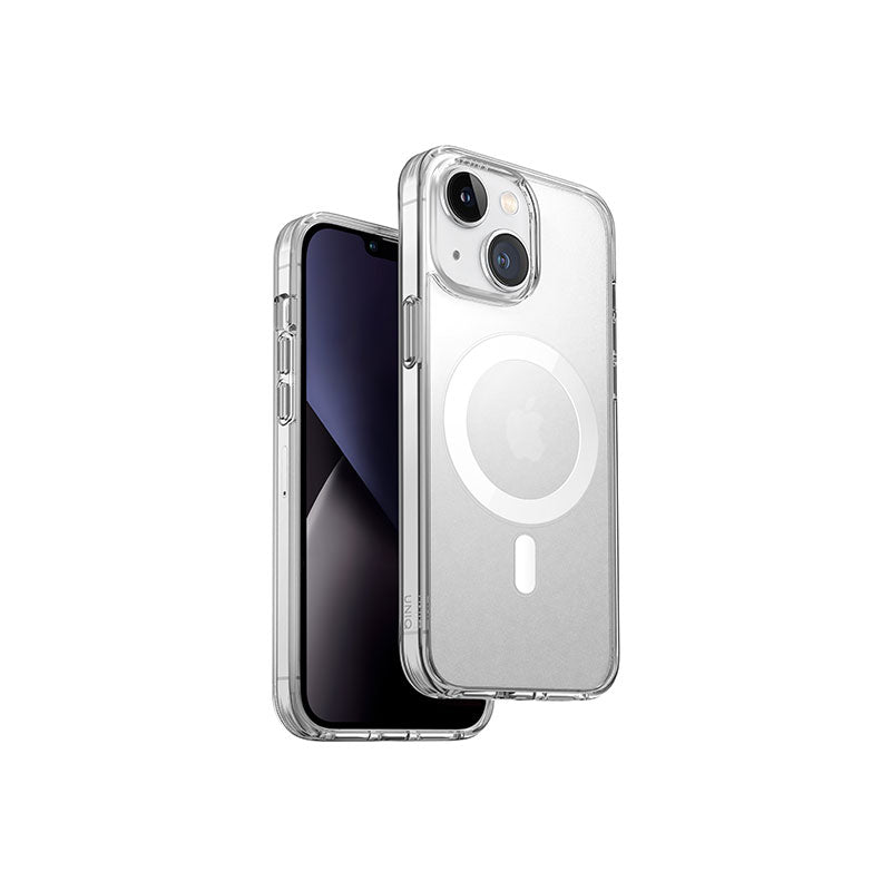 Uniq Hybrid Lifepro Xtreme Case for iPhone 14/14 Plus/14 Pro /14 Pro MAX - Dove Frost Clear - كفر حماية عالية - يونيك - ماغ سيف