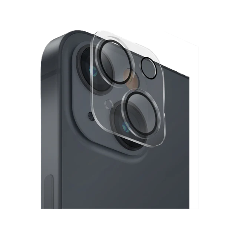 Uniq Optix Camera Lens Protector For iPhone 14/14 Plus/14 Pro/14 Pro Max - Glossy Clear - حماية لعدسة كاميرا الهاتف