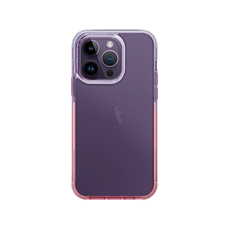 Uniq Hybrid Combat Duo Case for iPhone 14 Pro/Pro MAX - Lilac Lavender Pink - كفر حماية عالية - يونيك