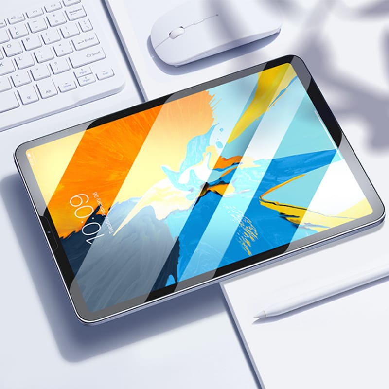 WiWu iVista Premium HD Tempered Glass For - iPad Air 10.5" - 2019 - حماية شاشة - شفافة - لجميع اطراف جهاز الايباد